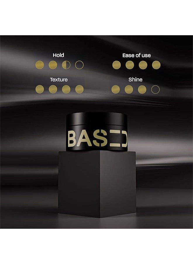 استنادا الي بودي وركس، بوماد للرجال، عناية شعر عالية الجودة بتثبيت متوسط، لمعان طبيعي ورائحة عطرة، سهل التطبيق ومناسب لجميع أنواع الشعر، بوماد مرطب ومغذي - Image 3